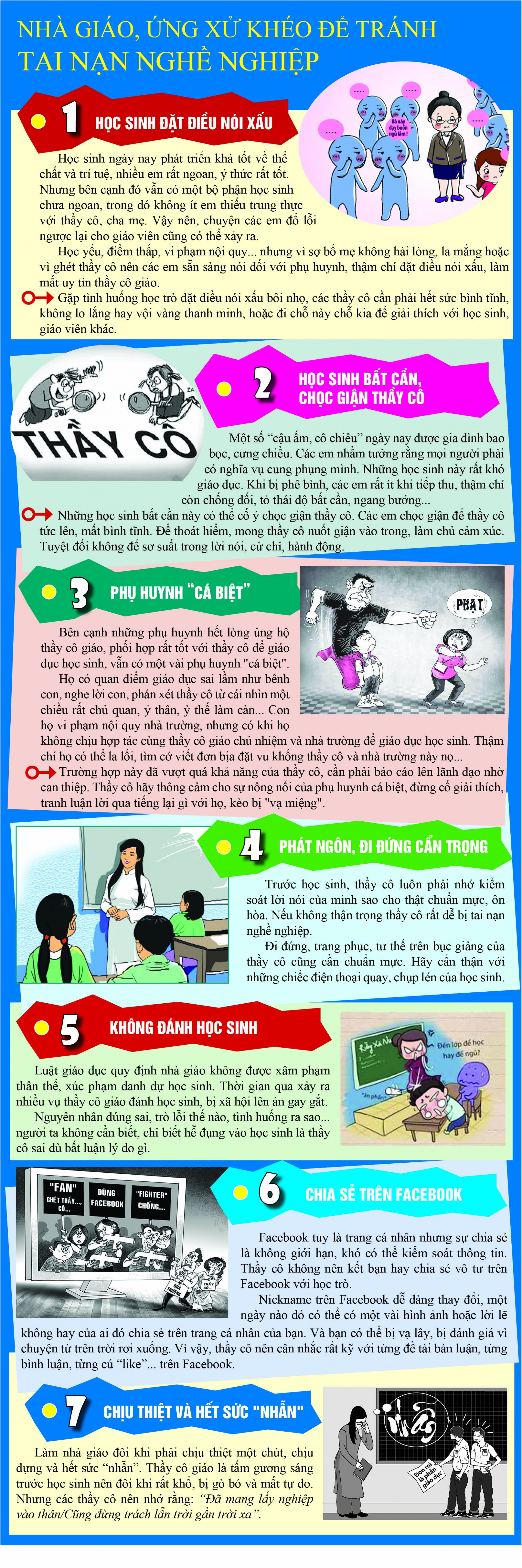 Nhà giáo và những tình huống có thể xảy ra tai nạn nghề nghiệp nha giao va nhung tinh huong co the xay ra tai nan nghe nghiep