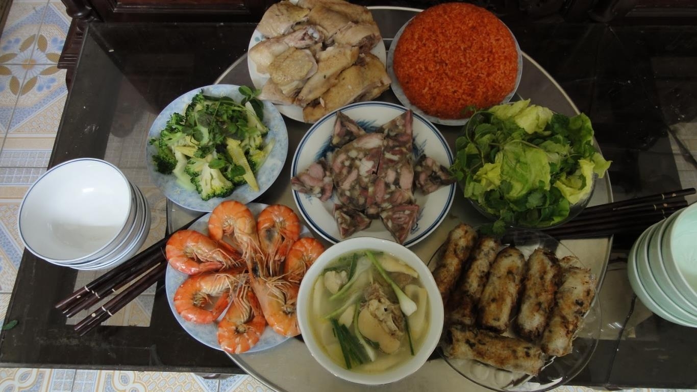 Mâm cỗ ngày Tết hai miền Bắc - Nam có gì đặc biệt? mam co ngay tet hai mien bac nam