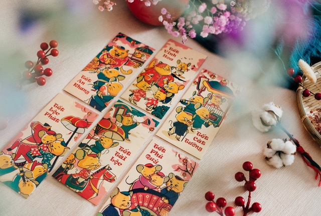 canh loc den chua dau xuan