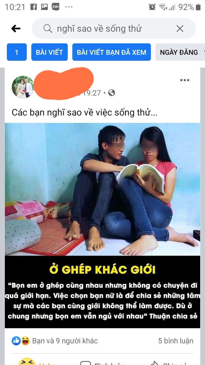 Nam nữ công nhân sống thử: Nên hay không? nam nu cong nhan song thu nen hay khong