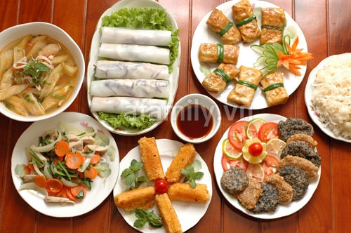 Mùa Vu Lan - Rằm tháng Bảy - Ăn chay và an toàn dinh dưỡng (kỳ 2) mua vu lan ram thang bay an chay va an toan dinh duong ky 2