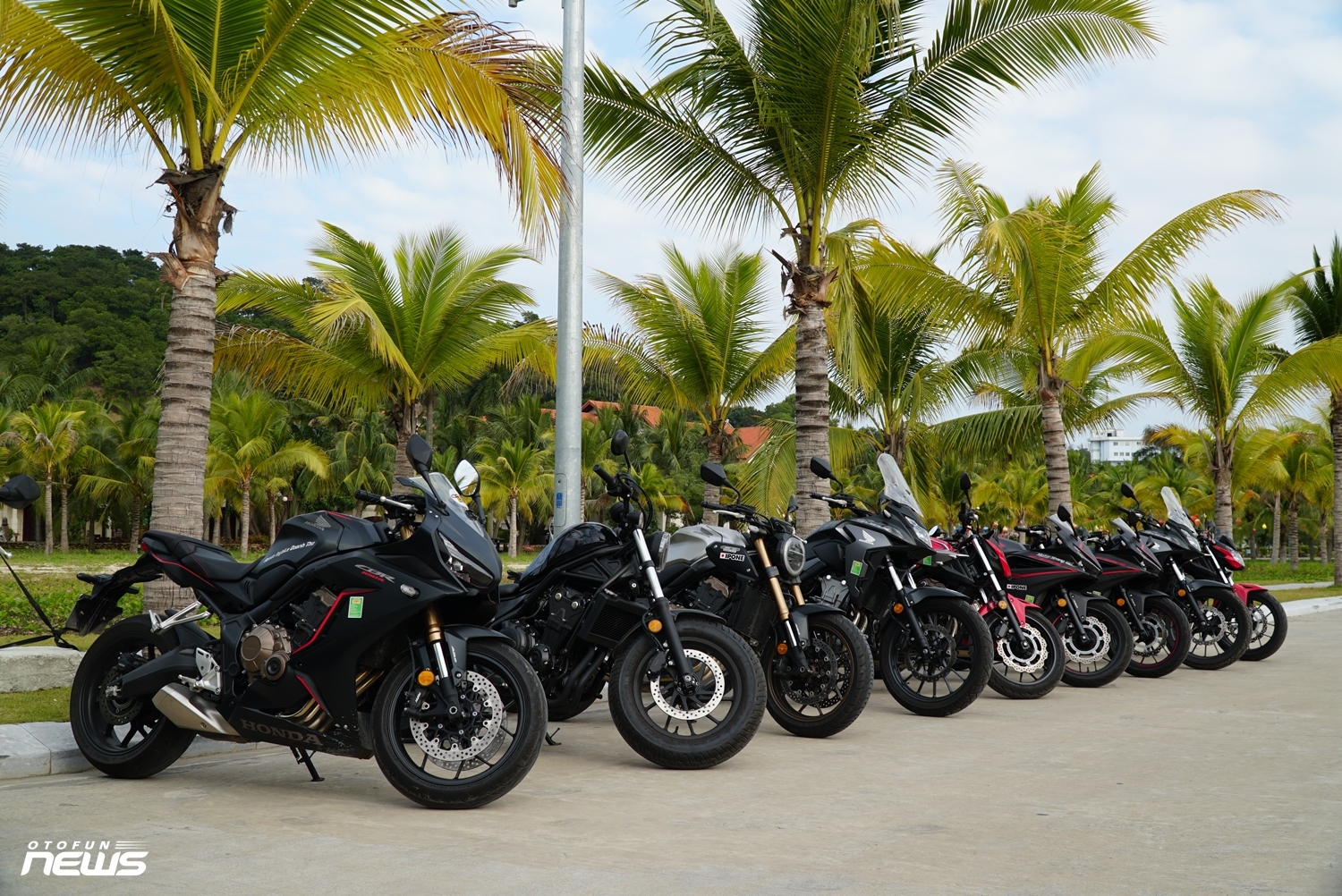 Honda Biker Day 2020 – Hàng trăm mô tô phân khối lớn “khuấy đảo” phố biển