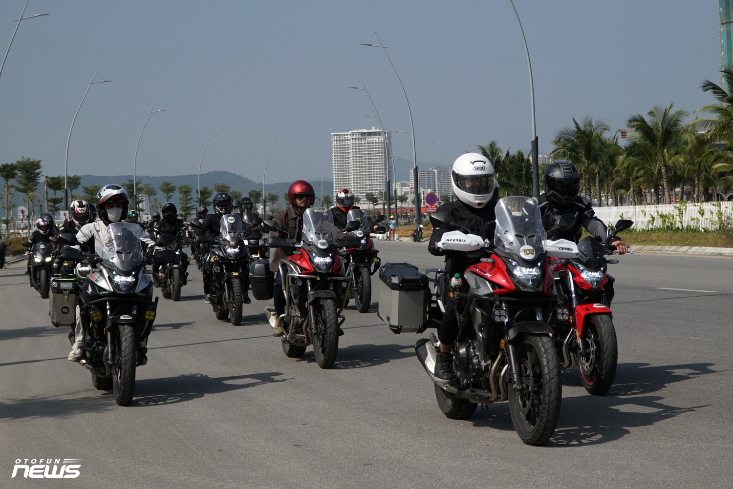 Honda Biker Day 2020 – Hàng trăm mô tô phân khối lớn “khuấy đảo” phố biển