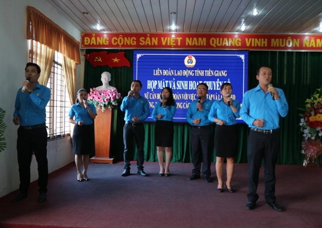 LĐLĐ tỉnh Tiền Giang: Họp mặt nữ cán bộ Công đoàn làm theo lời Bác ldld tinh tien giang hop mat nu can bo cong doan lam theo loi bac