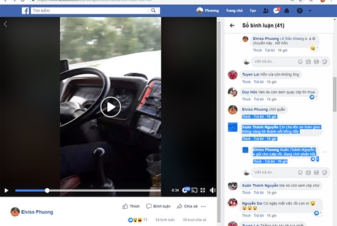 dung dien thoai khi lai xe tai xe xe khach bi duoi viec