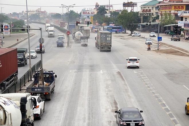 Tăng cường bảo đảm an toàn giao thông trên QL.5, đoạn qua địa phận TP Hải Phòng tang cuong bao dam an toan giao thong tren ql5 doan qua dia phan tp hai phong