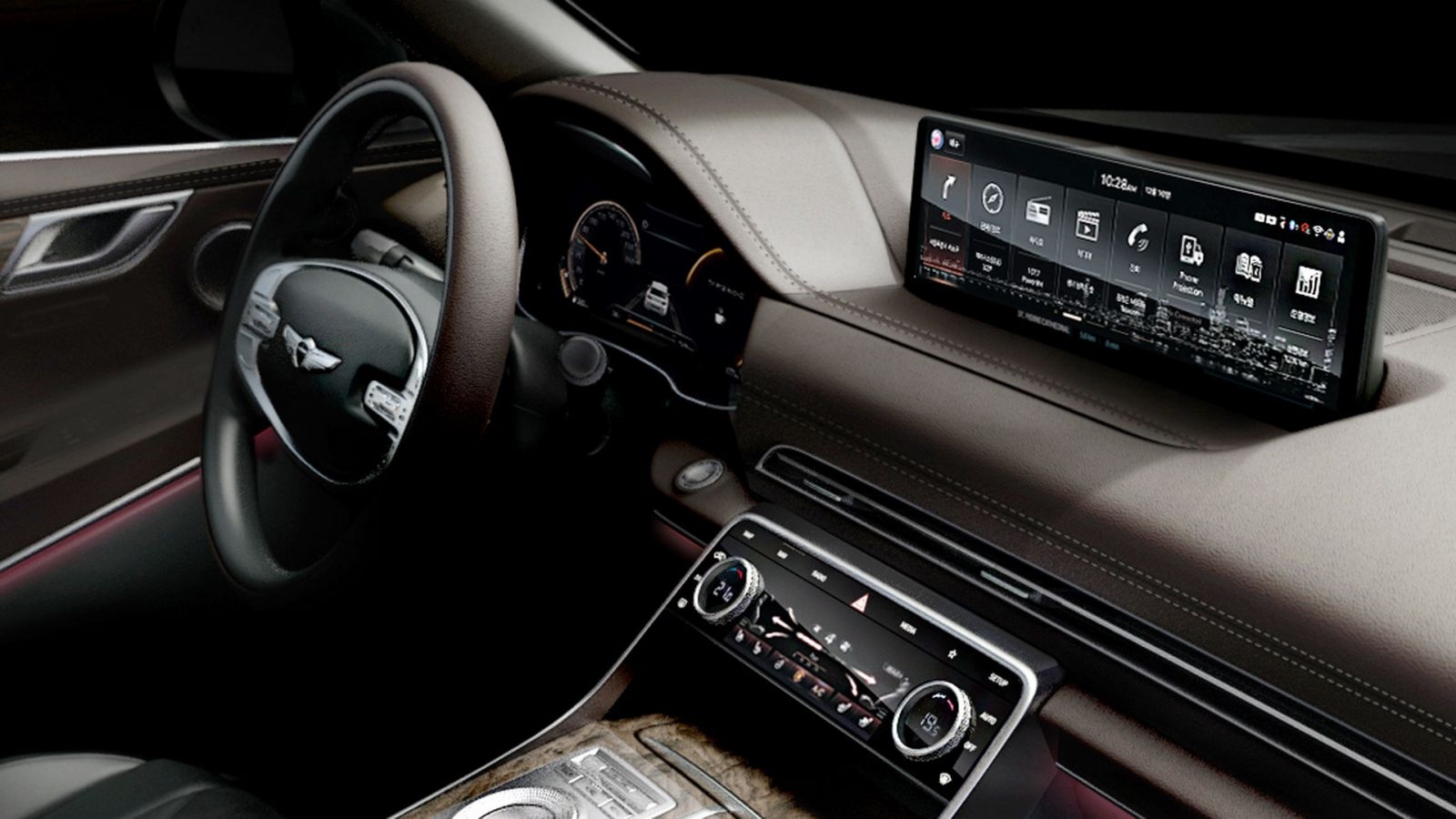 suv hang sang genesis gv80 chinh thuc lo dien