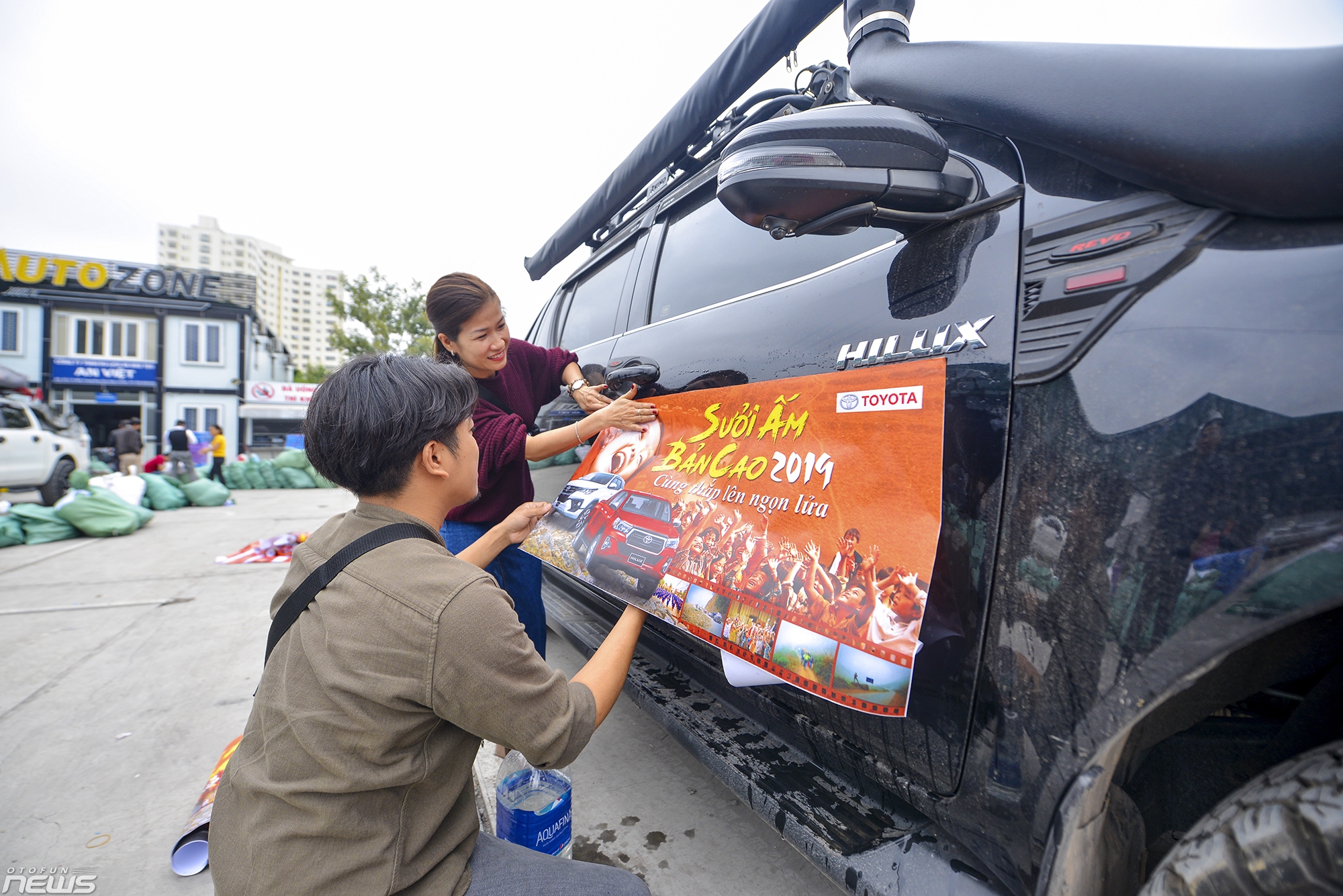 nhung luu y khi di xa bang xe ban tai