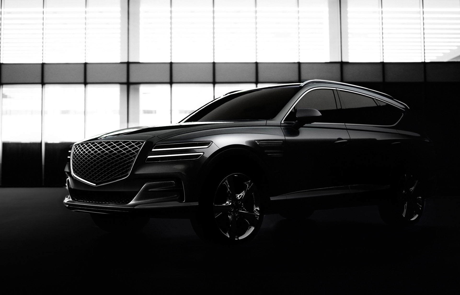 Mẫu SUV đầu tiên của hãng xe sang Genesis sẽ có tên GV80 mau suv dau tien cua hang xe sang genesis se co ten gv80