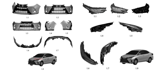 Lộ hình ảnh Toyota Vios 2021 sắp trình làng Việt Nam Lộ hình ảnh Toyota Vios 2021 sắp trình làng Việt Nam