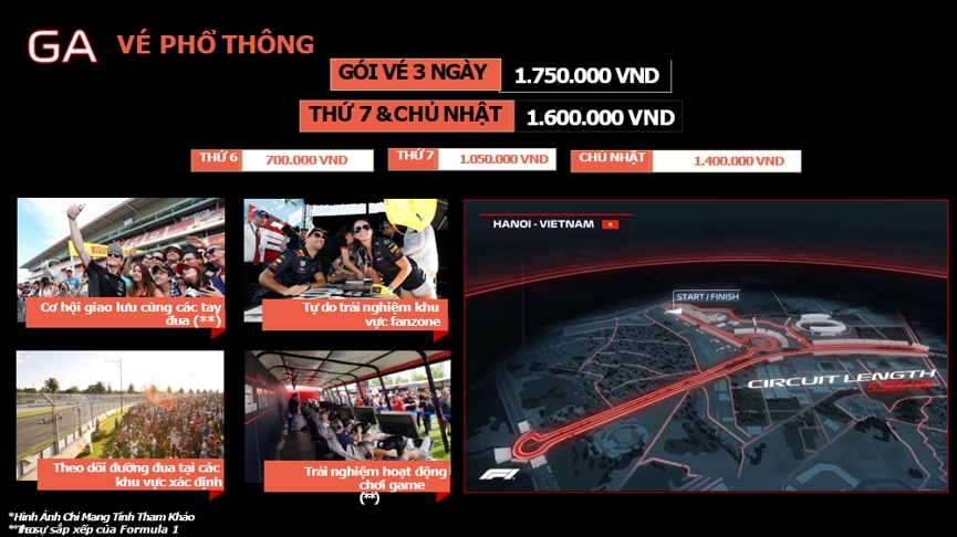 Trải nghiệm xem đua xe F1 Việt Nam chỉ từ 1.750.000 đồng cùng Hanoiredtours trai nghiem xem dua xe f1 viet nam chi tu 1750000 dong cung hanoiredtours