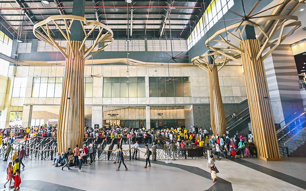 Cận cảnh ‘Nhà ga cáp treo lớn nhất thế giới’ tại Tây Ninh can canh nha ga cap treo lon nhat the gioi tai tay ninh