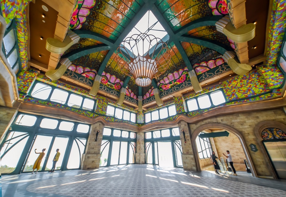 Cận cảnh ‘Nhà ga cáp treo lớn nhất thế giới’ tại Tây Ninh can canh nha ga cap treo lon nhat the gioi tai tay ninh