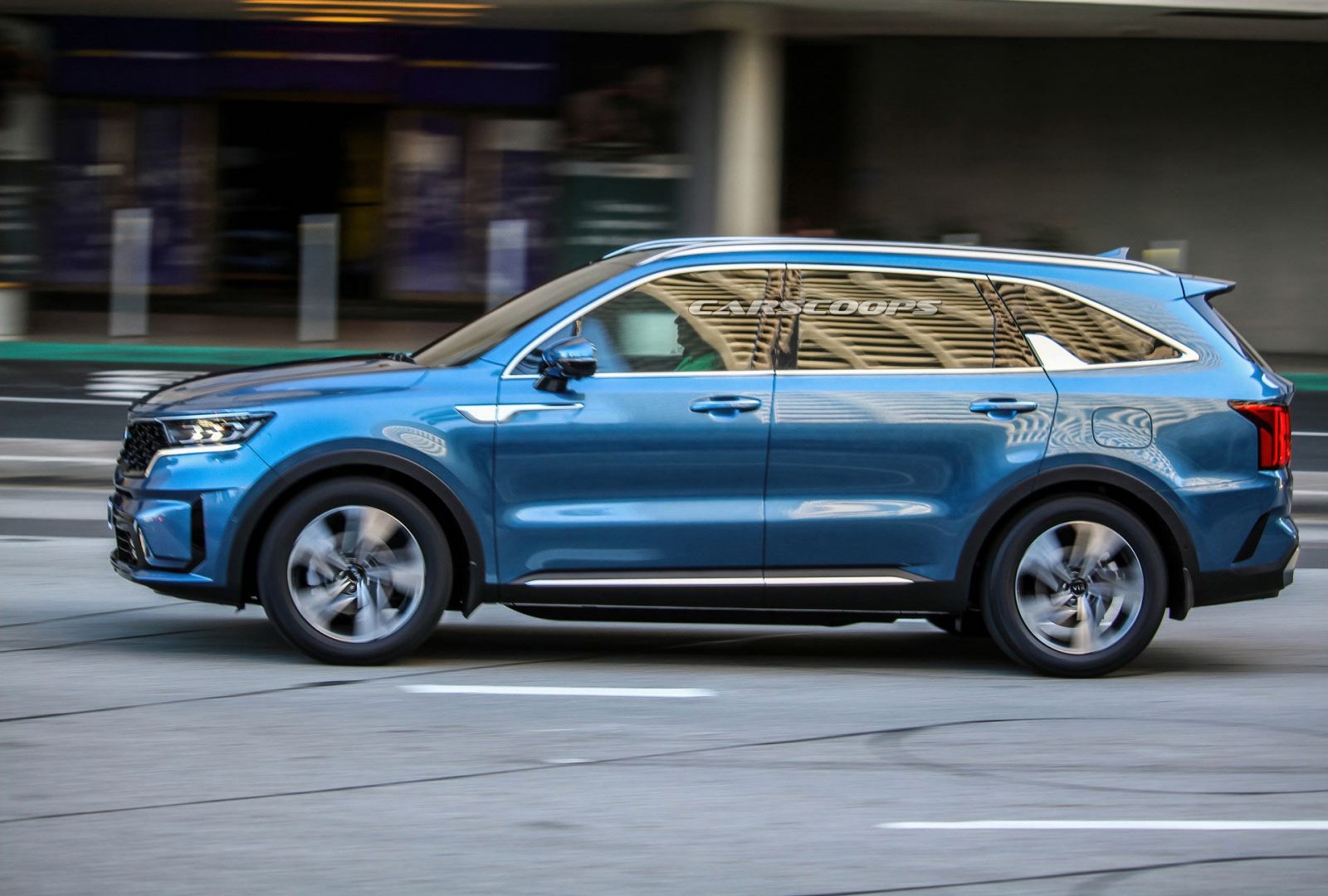 lo dien anh thuc kia sorento 2021 truoc ngay ra mat