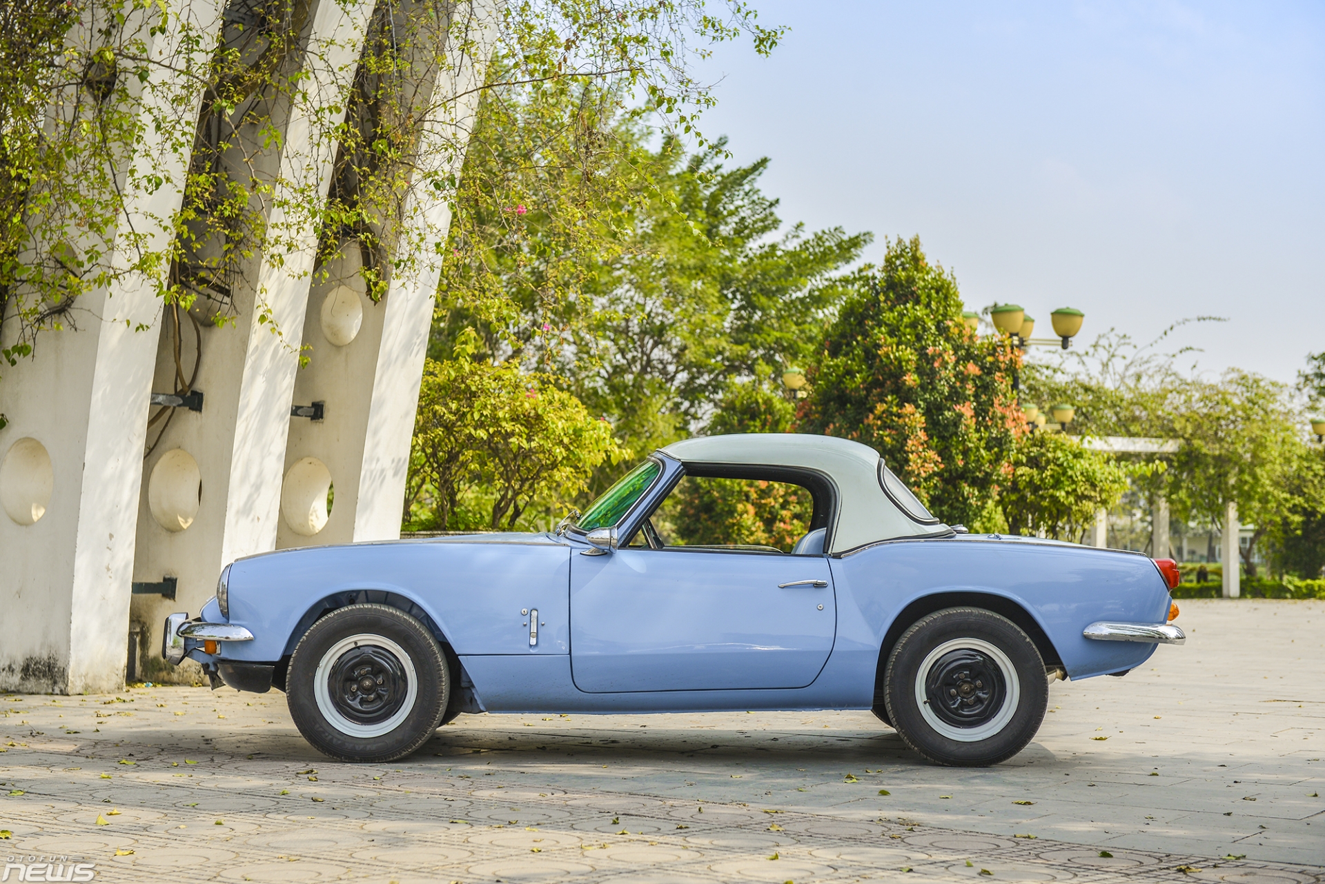 Hàng độc Triumph Spitfire Mark 3 nửa thế kỷ chỉ có 2 chiếc tại Việt Nam hang doc triumph spitfire mark 3 nua the ky chi co 2 chiec tai viet nam