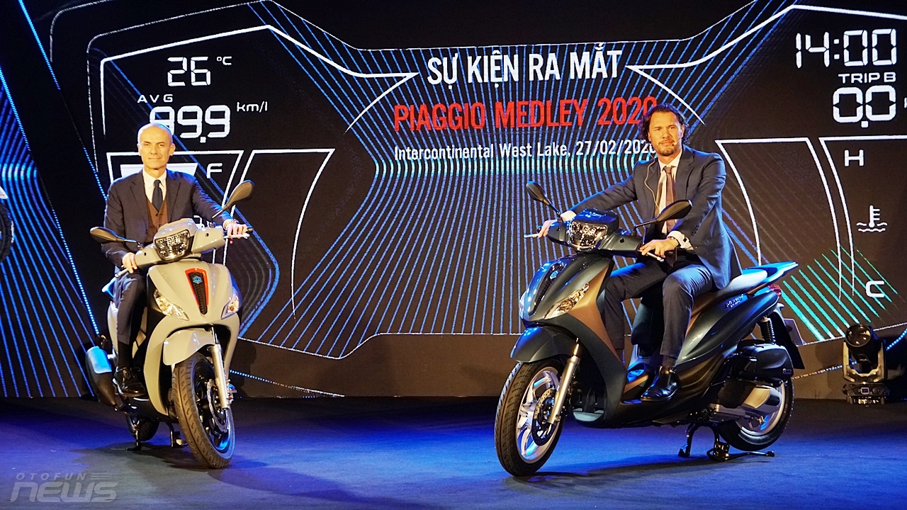 Piaggio Medley 2020 ra mắt với giá 75 triệu đồng piaggio medley 2020 ra mat voi gia 75 trieu dong