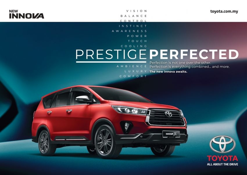 Toyota Fortuner 2021 và Toyota Innova 2021 ra mắt trực tuyến tại Malaysia