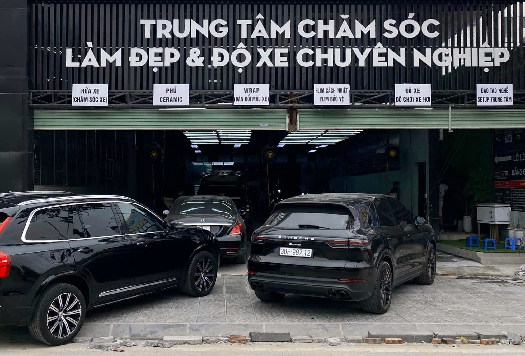 Quá tải dịch vụ chăm sóc, tân trang xe dịp cận Tết Quá tải dịch vụ chăm sóc, tân trang xe dịp cận Tết