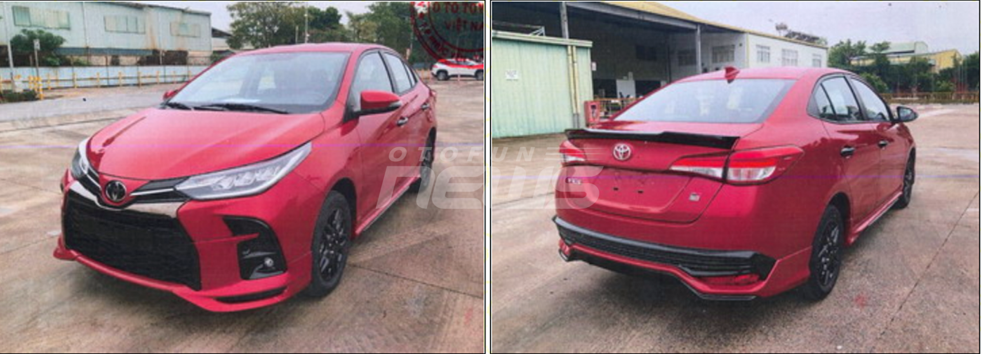 Ảnh thực tế Toyota Vios 2021 tại Việt Nam, có phiên bản thể thao