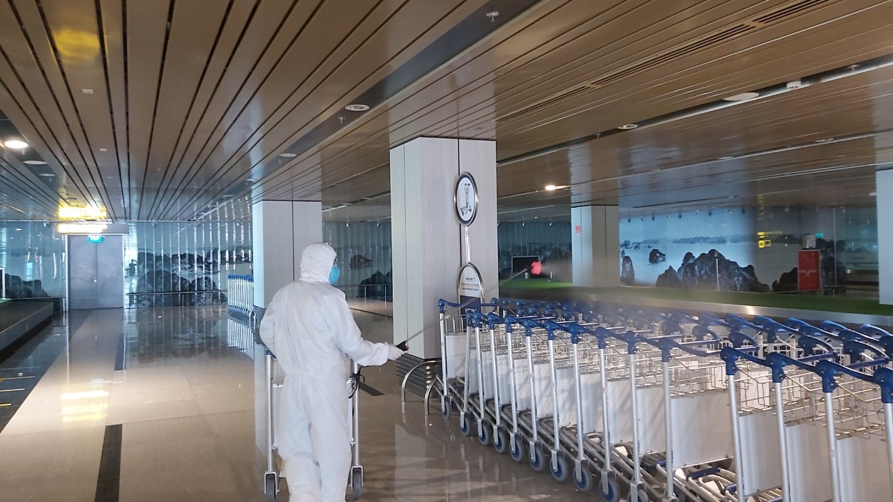 Đảm bảo an toàn phòng dịch, Cảng hàng không Quốc tế Vân Đồn sẵn sàng mở cửa đón khách