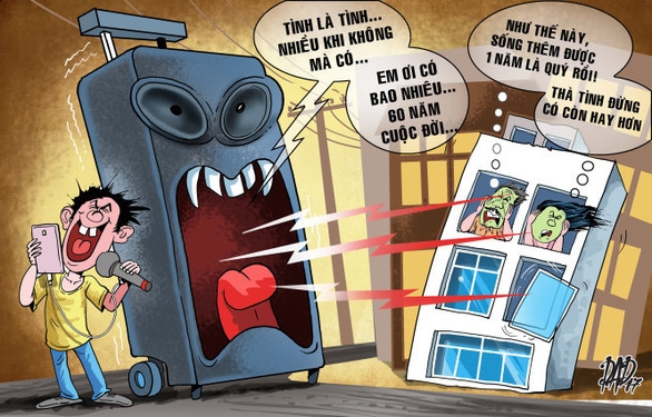 Tăng mức phạt có giải quyết được vấn nạn “hung thần” karaoke tự phát? Tăng mức phạt có giải quyết được vấn nạn “hung thần” karaoke tự phát?