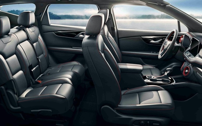 an tuong khoang noi that chevrolet blazer 2021 moi tiet lo gan day