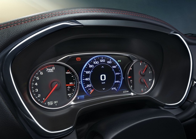 an tuong khoang noi that chevrolet blazer 2021 moi tiet lo gan day