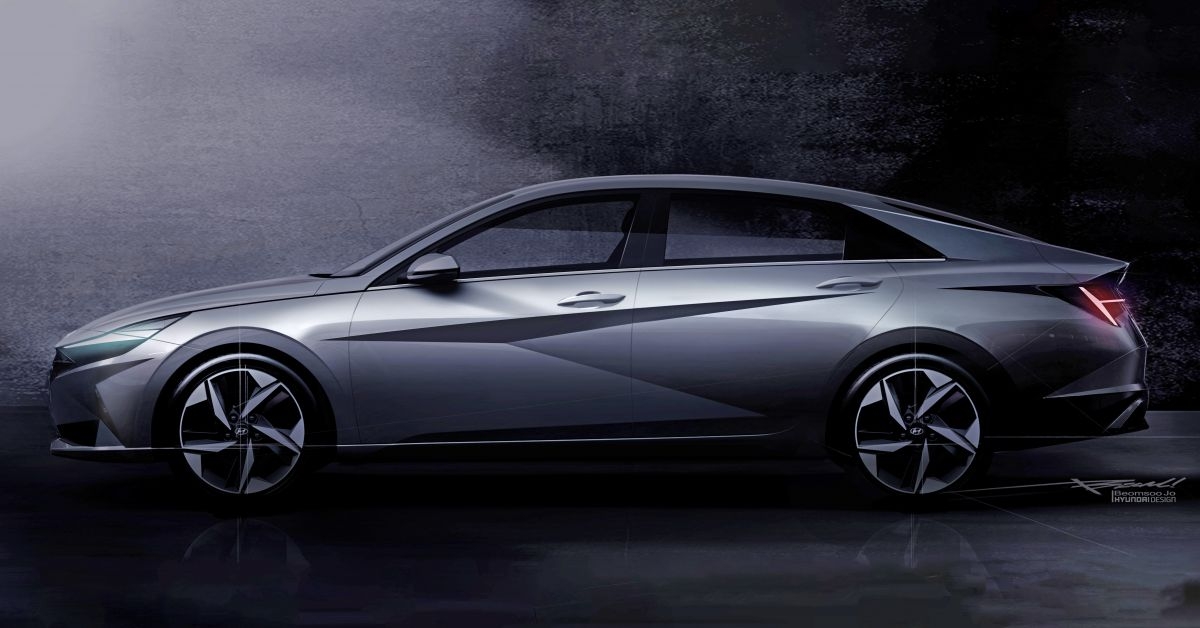 Hyundai tung ảnh Elantra 2021 trước ngày ra mắt hyundai tung anh elantra 2021 truoc ngay ra mat