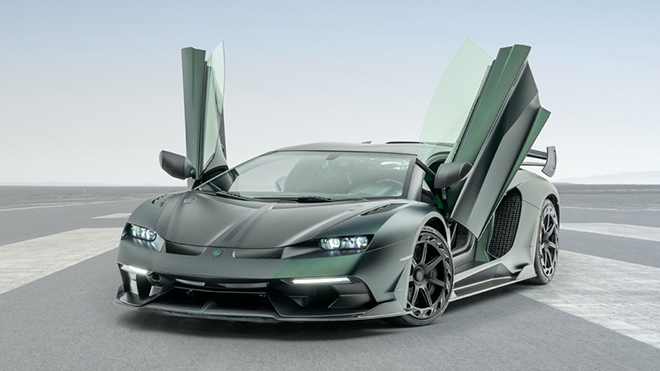 Bò tót Lamborghini Aventador SVJ “lột xác” sau khi qua tay hãng độ Mansory bo tot lamborghini aventador svj lot xac sau khi qua tay hang do mansory
