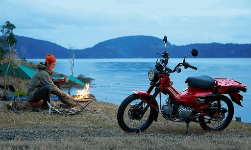 honda gioi thieu hunter cub ct125 gia 95 trieu tai thi truong nhat