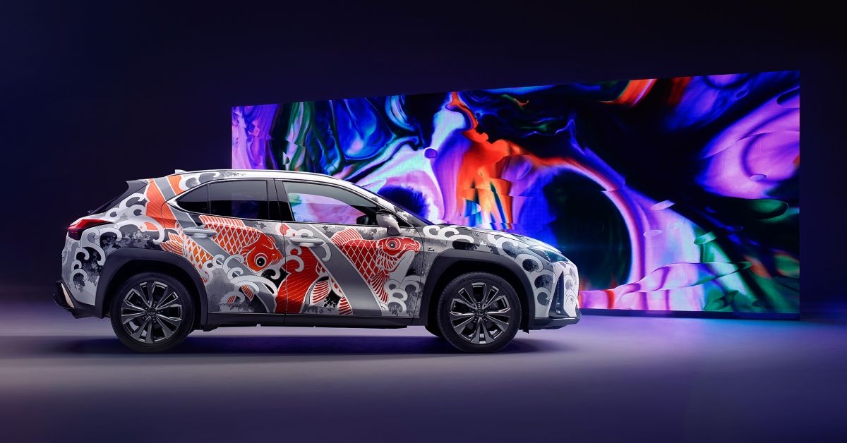 lexus ux phien ban dac biet danh cho nguoi me ca koi