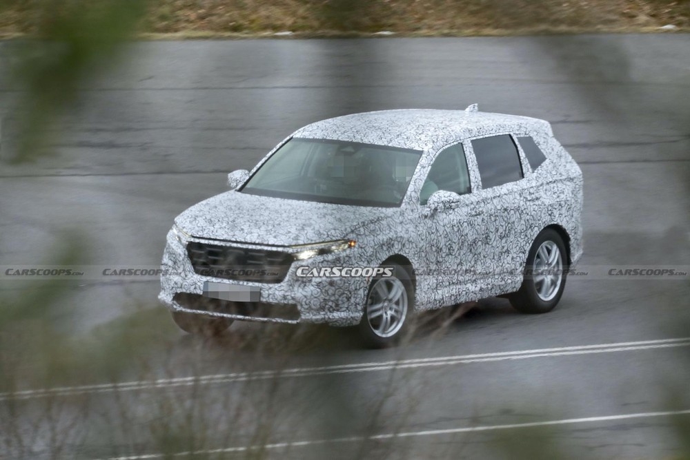 Honda CR-V 2023 lần đầu tiên lộ diện với kích thước lớn Honda CR-V 2023 lần đầu tiên lộ diện với kích thước lớn