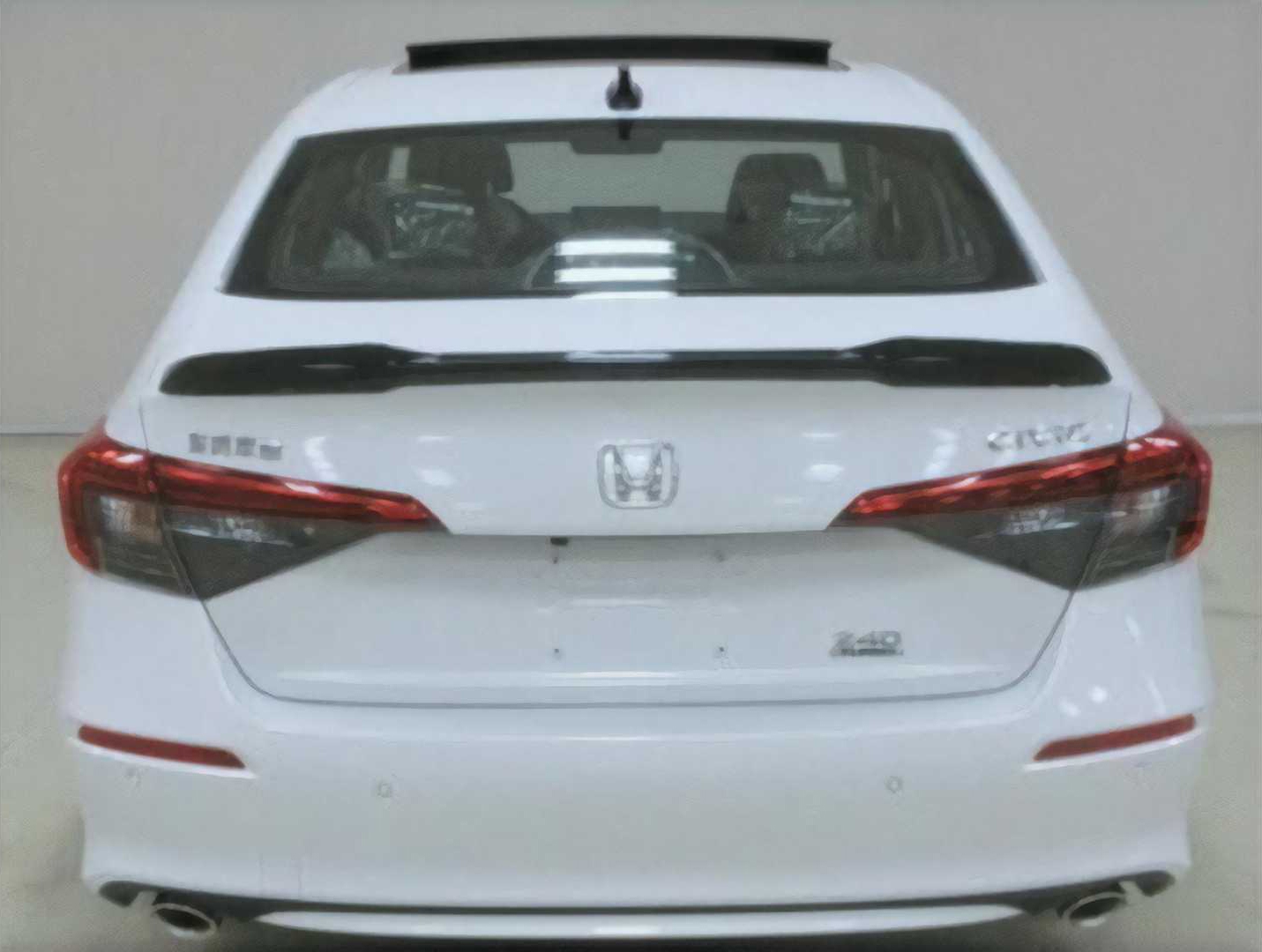 Honda Civic sedan lộ diện bản thương mại tại Trung Quốc Honda Civic sedan lộ diện bản thương mại tại Trung Quốc