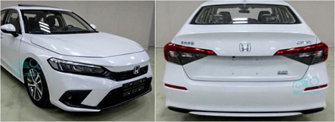 Lộ ảnh thực tế Honda Civic 2022 chạy trên đường Lộ ảnh thực tế Honda Civic 2022 chạy trên đường