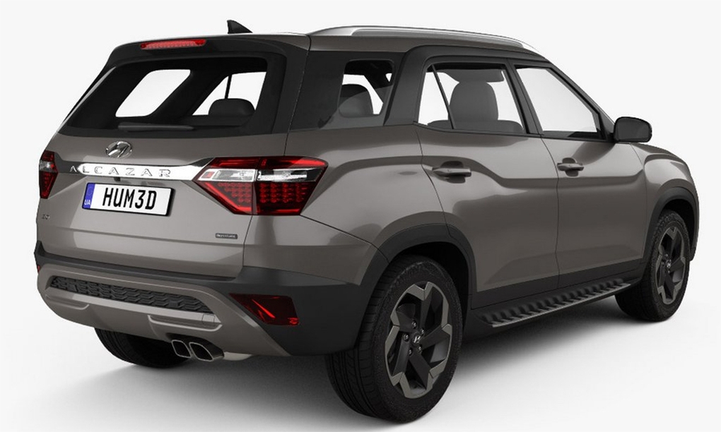 SUV cỡ nhỏ 7 chỗ Hyundai Alcazar sắp ra mắt