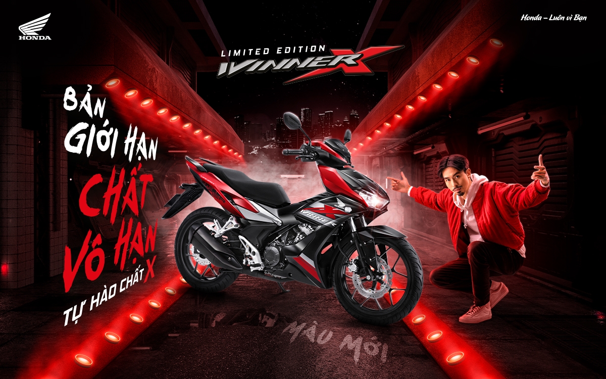 Honda ra mắt Winner X 2021 bản giới hạn, giá 45,99 triệu đồng Honda ra mắt Winner X 2021 bản giới hạn, giá 45,99 triệu đồng