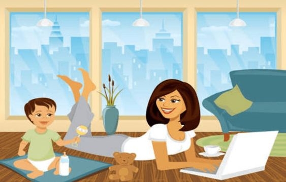 Làm thế nào để vừa làm việc hiệu quả vừa trông con nhỏ? lam the nao de vua lam viec hieu qua vua trong con nho