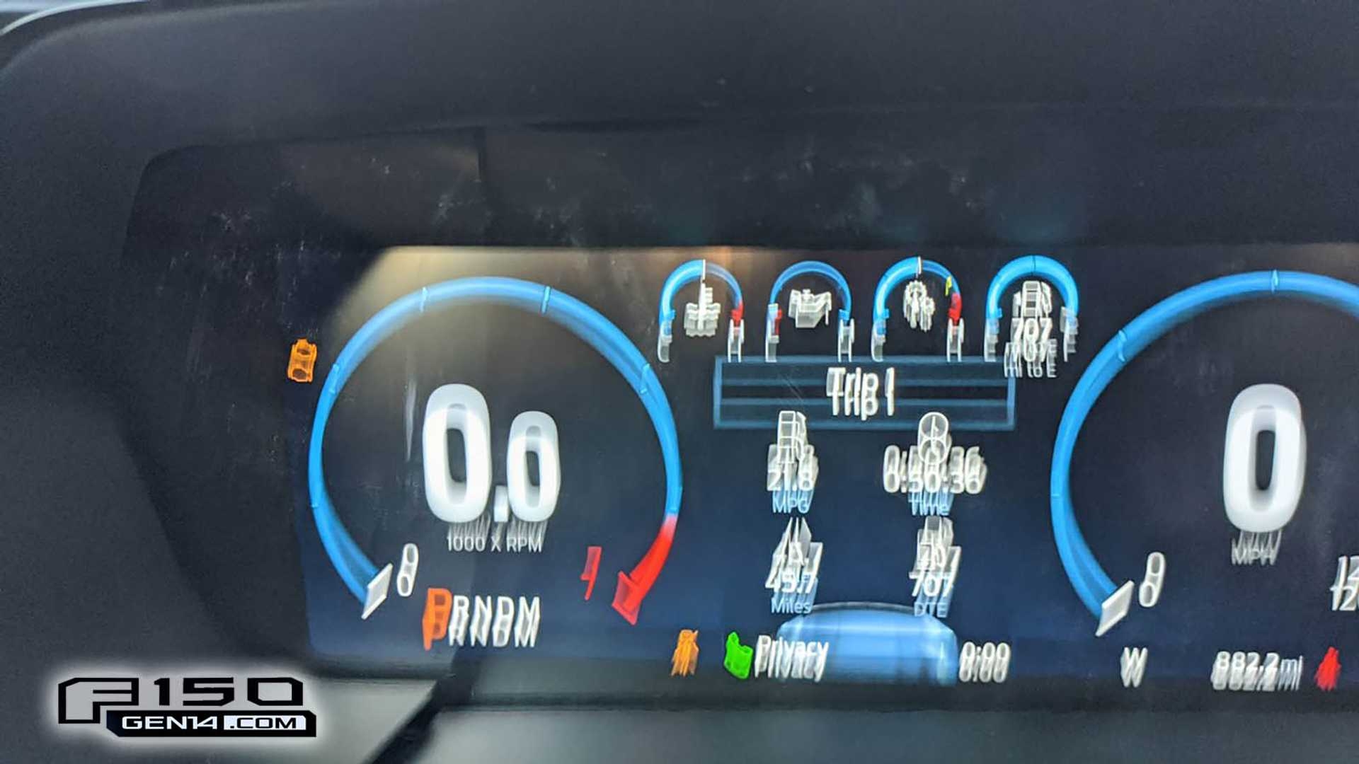 Rò rỉ hình ảnh nội thất Ford F-150 thế hệ mới ro ri hinh anh noi that ford f 150 the he moi