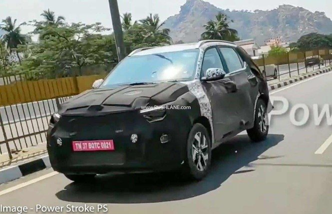 crossover nho gia re kia sonet lo anh chay thu moi