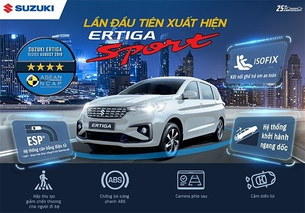 Suzuki Ertiga Sport 2020 chính thức ra mắt, giá nhích nhẹ lên 559 triệu đồng suzuki ertiga sport 2020 chinh thuc ra mat gia nhich nhe len 559 trieu dong
