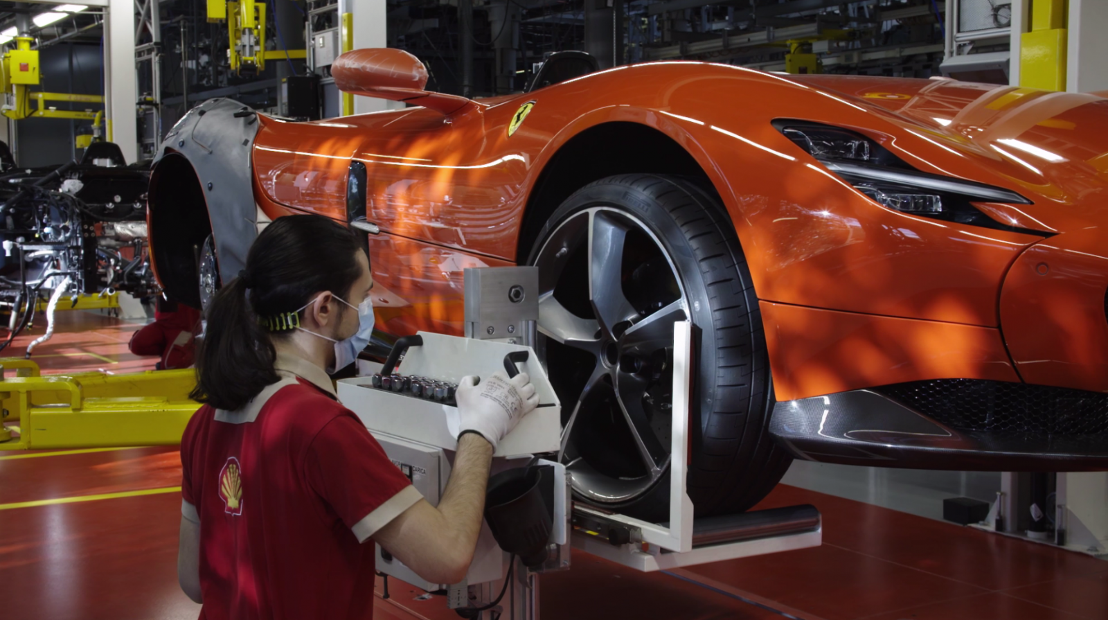 nha may ferrari san xuat tro lai sau thoi gian dai nghi dich covid 19