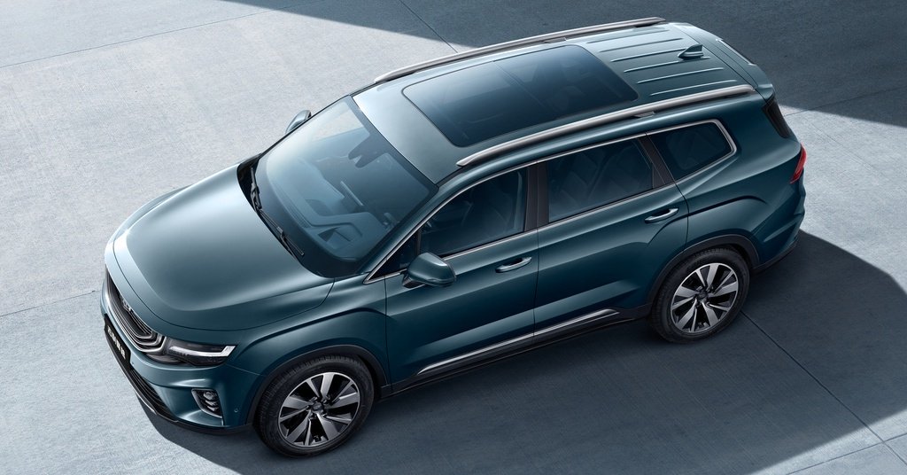 xe trung quoc geely vx11 2020 ra mat quyet dau voi hyundai santa fe