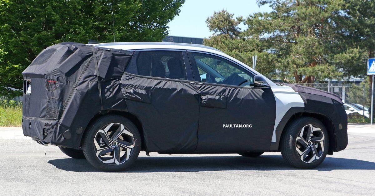 hyundai tucson 2021 bi phat hien chay thu o chau au