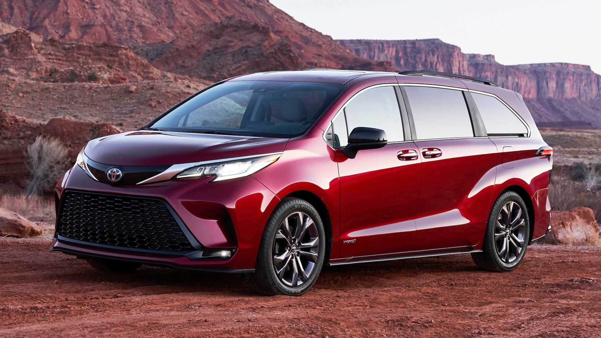 Toyota Sienna 2021 ra mắt, bổ sung phiên bản động cơ hybrid toyota sienna 2021 ra mat bo sung phien ban dong co hybrid