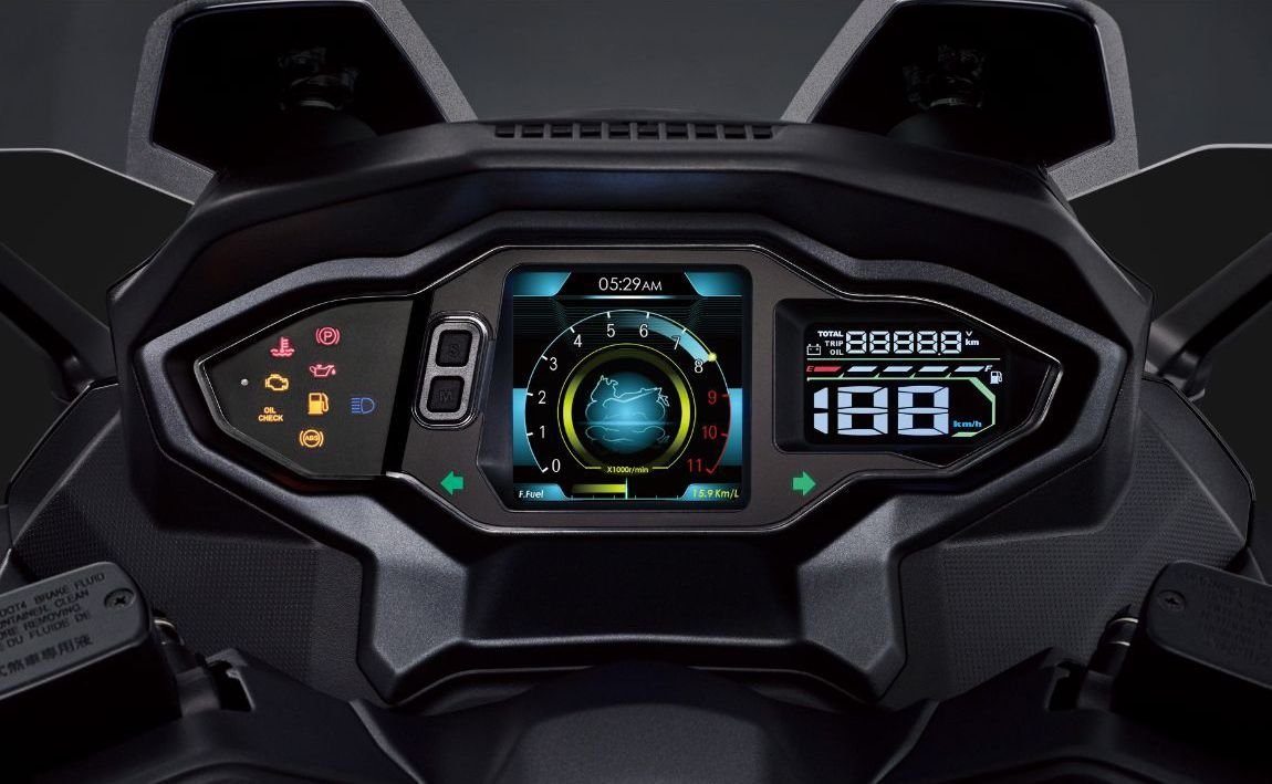 xe tay ga co lon sym maxsym 500 2020 ra mat tai malaysia