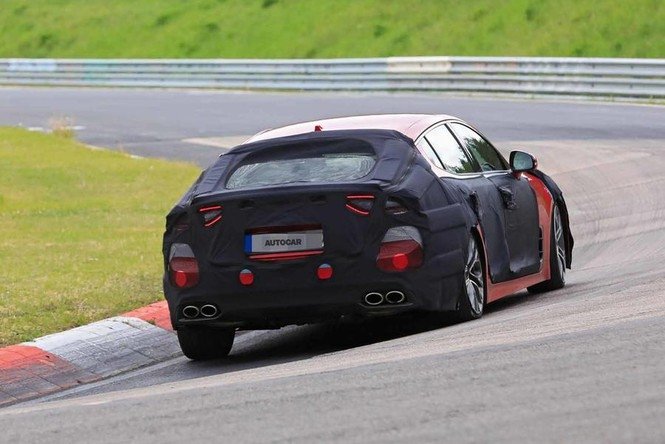 kia stinger the he moi chay thu nghiem tai n rburgring