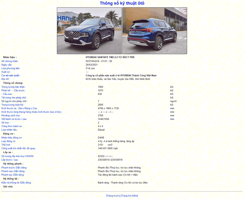 Tư vấn báo giá tạm tính của Hyundai Santa Fe 2021: Tăng 300 triệu đồng so với đời cũ Tư vấn báo giá tạm tính của Hyundai Santa Fe 2021: Tăng 300 triệu đồng so với đời cũ