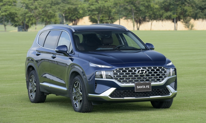 Hyundai SantaFe 2021 ra mắt