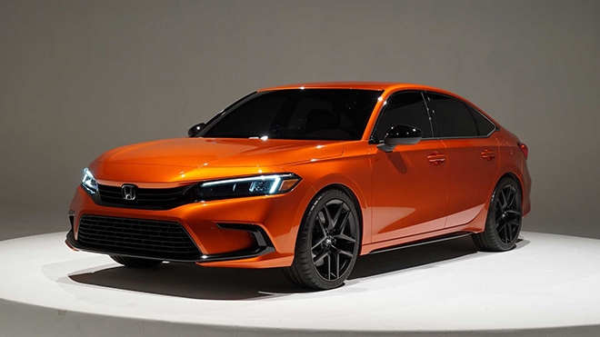 Honda Civic 2022 sẽ sớm có mặt ở Đông Nam Á