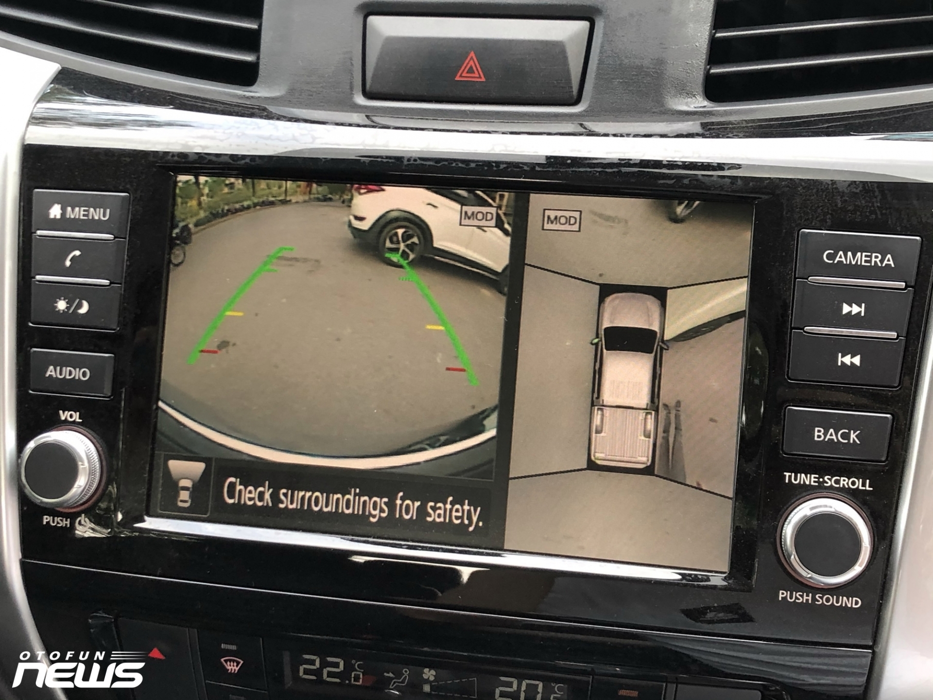 Hình thực tế Nissan Navara mới ra mắt ngoài đời thực